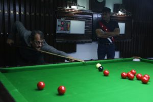 Inauguration of Billiards Room